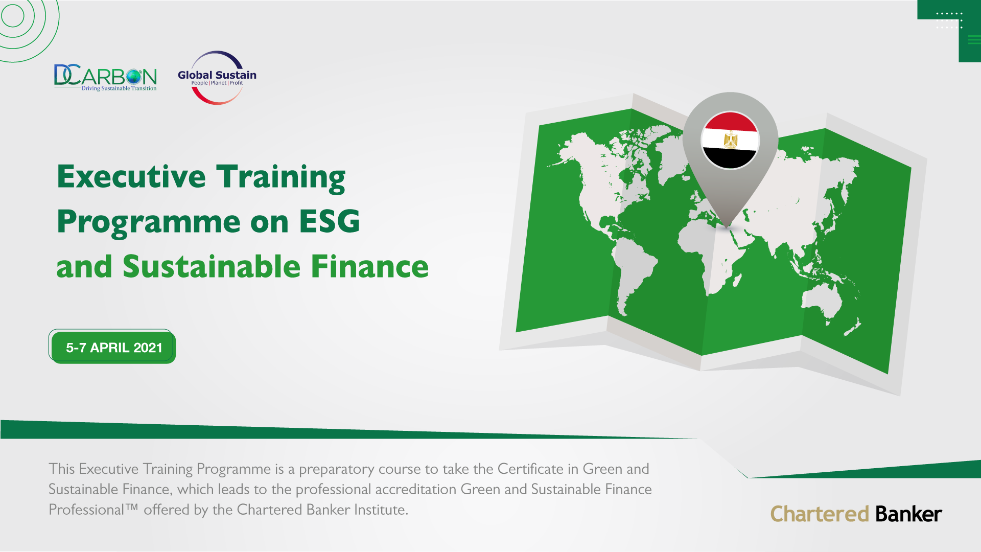 Executive Training Programme On ESG And Sustainable Finance - Dcarbon ...